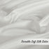 W52 L90, 2 StangH White Ruffle Curtains for Living Room, Luxurious Sheer Light Filtering Panels, Perfect for Holiday