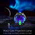 Astronaut Aurora Star Sky Projector,Plasma Globe Lamp/Star Light Projector for Children's Bedroom Sleep Aid Light,White