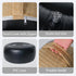 GLADTRAX D21x H9, Outdoor Inflatable Ottoman with Air Pump, Fade-Resistant Patio Footrest Stool Round Pouf Ottoman