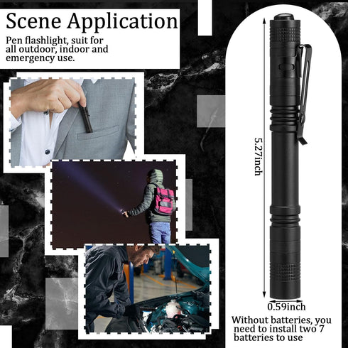 5 Sets Set Teenyyou Baby Shower Prizes for Winners Men Small Bottle Opener, Mini Screwdriver Keychain, Flashlight Pen