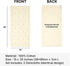 3-Layer Set 2 Sochang Cotton Muslin Towels, Unbleached & Fluorescent-Free, Multi-Purpose Kitchen Towels & Dish Cloths