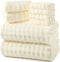 REDKISS 8-Piece Soft Bath Towel Sets, Extra Large 2 Bath Sheet (3570