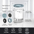 4 Pack, 16oz NC700 13-in-1 Omnikit for Ninja Swirl by Creami Pints and Lids - Cups Compatible with Series Swirl Ice