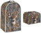 Camo Deer Toaster Cover and Blender Cover Set, Brown Camouflage Dust Cover Case for 4 Slice Small Appliances, Hunting