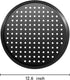 Pizza Steel Pan for Oven, 12 Inch Nonstick Round Pizza Baking Sheet, Perforated Carbon Steel Pizza Bakeware