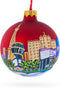Las Vegas, Nevada Glass Ball Christmas Ornament, 3.25 Inches