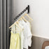 Wall Mounted Clothes Drying Rack, Foldable Laundry Hanger Hook for Bathroom, Indoor Clothes Rack