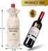 Pairs Well With A Master's Degree Wine Gift Bag, Wine Bag Gifts for Masters Degree Students Graduation, Graduation Gifts for Him Her, Cotton Linen Wine Gift Bag With Drawstring-24