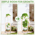 2 KMOTASUO Tier White Plant Stand Indoor for Large Tall Heavy Duty Planter, Multiple Sturdy Metal Flower Corner Rack