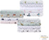 Cozy 100% Set 4 Intelligent Design Soft Cotton Flannel Print Animals Stars Cute Warm, Ultra Soft Cold Weather Sheet