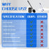 AONEZ Set, 2 Pack Toilet Brush and Holder Long-Handle Toilet Brush, Non-Slip Grip, Nylon Bristles, Deep Cleaning