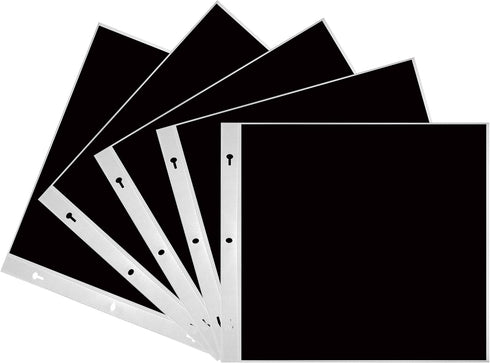Pioneer Black Refill Pages for 8 Inch by 8 Inch Memory Books