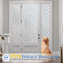 Coavas Non-Adhesive Frosted Glass Window Film & Privacy Film for Home & Office - 17.7"x78.7" (Easy DIY Installation)