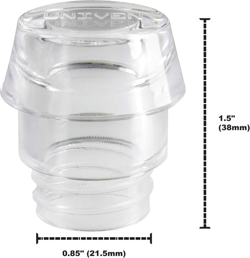 Univen Plastic Knob Top and Washer Ring, Compatible with Farberware Yosemite Coffee Percolators