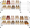 Tajsoon Expandable Shoe Rack for Closet 2 Tier, 28-41 Adjustable & Stackable