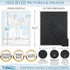 Icona Bay 8x10 Picture Frames, White, 6 Pack, Inspirations Collection, Wall Mount or Table Top