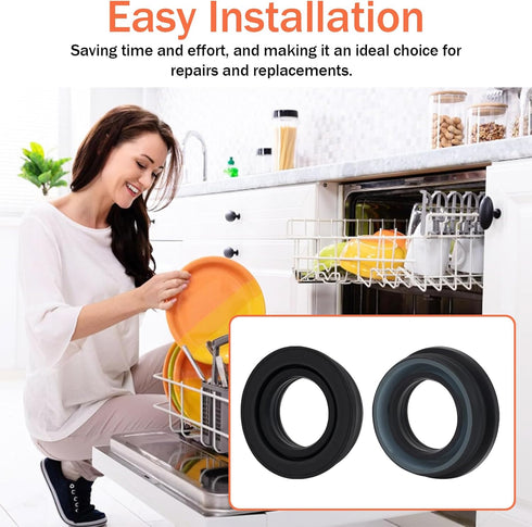WPW10538166 Dishwasher Pump Grommet for Whirlpool Circulation Pump, Replaces W10538166, W10195068, AP6022761