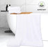 Cosy Family 4 Pack Set, Microfiber Bath Towel Lightweight and Quick Drying, Ultra Soft Highly Absorbent Towels