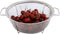 Stainless Steel Mesh Colander Strainer Basket - 2.5 Quart Fine Mesh Net with Heavy Duty Handles for Strain, Drain, Rinse