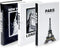 Decorative Books for Home Decor Foldable Black and White Faux Book Set