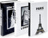 Decorative Books for Home Decor Foldable Black and White Faux Book Set