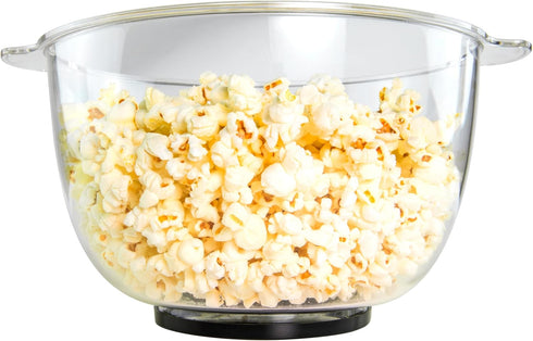 Nostalgia Classic Electric Stirring Popcorn Maker, Makes 24 Cups, Red, Quick Heat Technology for Kettle Corn and