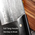 Freelander Heavy Duty Serbian Chef Knife, Hand-Forged Meat Cleaver, Full Tang High-Carbon Steel Butcher Knife with