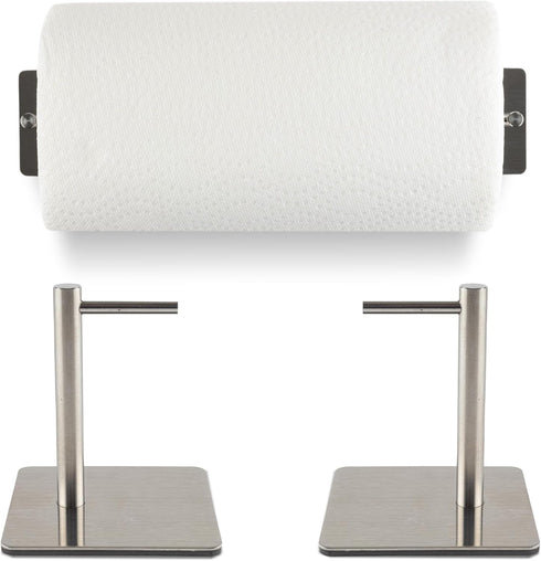 EHOMEA2Z Magnetic Paper Towel Holder Stainless Steel Heavy Duty Steel Refrigerator Kitchen Fridge