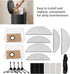 TOPINCN High Strength Vacuum Cleaner Replacement Part, Intelligent Sweeping Robot Accessories Set R1