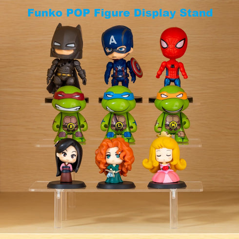 Clear Acrylic Perfume Display Stand Organizer, 3 Tier Cupcake Stand Risers for Tabletop Use
