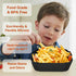 2 Pack Silicone Air Fryer Liners, 8.6 Inch Reusable Baking Tray for 4-7 QT Square Air Fryers