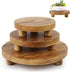 SPHOSWHP Wooden Plant Stands,Wood Risers Indoor Outdoor for Decor,Wooden Stool Display Stand for