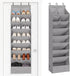STORAGE MANIAC Over the Door Shoe Organizer Heavy-Duty Large Deep Pocket Hanging