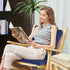 41.7"*20.8" High Back Outdoor Chair Cushions Waterproof Outdoor Patio Chair Seat Pad and Back Floral Rocking Chair