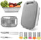 HI NINGER Collapsible Cutting Board with Colander, 9-In-1 Multi Chopping Board for Kitchen and Camping Accessories