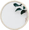 SWTHONY 20 Inch Boho Beaded Round Mirror Wall Decor, Decorative Hanging Circle