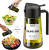 mqnxoi Oil Sprayer for Cooking, 2 in 1 Olive Oil Dispenser Bottle for