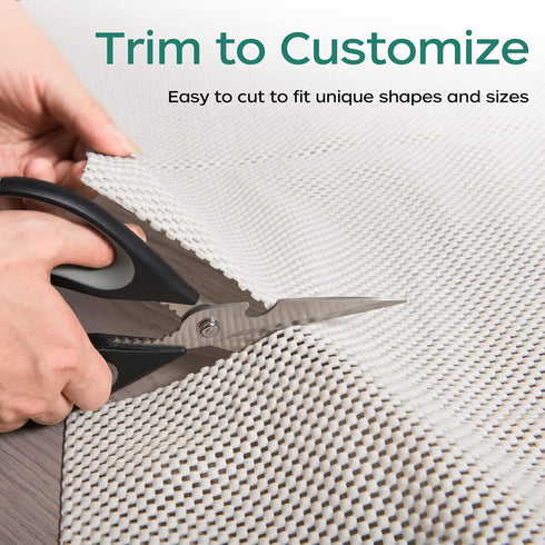 BAGAIL BASICS Non Slip Rug Pad Gripper, 5 x 7 Feet Extra Thick Carpet Pads for Area Rugs and Floors