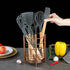 Copper Kitchen Utensil Holder, Stainless Steel Crocks with Titanium Coating, Easy Cleaning Utensil Storage Caddy
