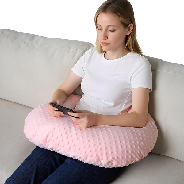 Reading Pillow for Gaming Reading Crochet, U Shaped Arm Support Pillow with