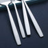 Berglander Stainless Steel 10 Pieces Silverware Serving Set, Anti Rust Flatware with Serving Spoon and Utensils