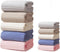 ysowyne 10 PCS Rainbow Coral Fleece Towels Set - Super Absorbent,Extra Large Size,