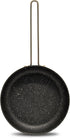 Starfrit The Rock 16cm Non-Stick Egg Fry Pan - 6.5" Durable Forged Aluminum, PFOA Free, Black
