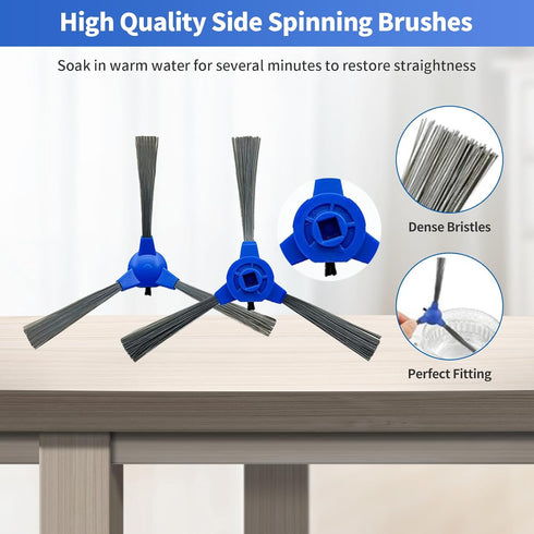 14 Pack Replacement Parts Compatible with Eufy RoboVac G35, G35+, G40, G40 Hybrid, G40+, G40 Hybrid+, G30+, G30 Hybrid+