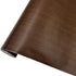 LovingWay 14.7 Feet Wallpaper Roll, Brown Wood Grain Shelf Liner 17.7x177 Inch Self-Adhesive Desk Lining Paper Decor