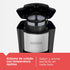 Compact Single Serve Coffeemaker in Black