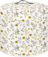 Floral Art Print Dust Cover for 8 Quart Round Pressure Cooker, Home Decor Accessories for Small Kitchen Appliance