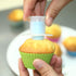 2pcs Cupcake Corer Tools Muffin Cake Pastry Corer Model Plunger Cutter, Decorating Plastic Cake Digging Device