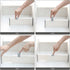 Set of 8 Adjustable Plastic Drawer Dividers, Organizer Separators for Bedroom, Bathroom, Closet, and Kitchen