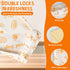 LuxDuo 2-Pack 17"12" Reusable Bread Bags for Homemade Bread,Beeswax Bread Bags for Sourdough,Bread Bag Reusable,Cotton